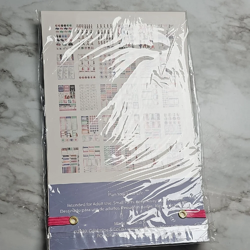 Goldmine and Coco Workout Stickerbook NIP